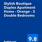 Stylish Boutique Duplex - Orange - 2 Double Bedrooms * Hamrun