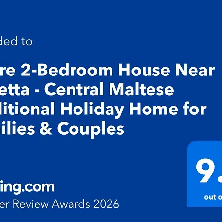 Stylish Boutique Duplex 'orange' - 2 Double Bedrooms - 5 Mins To Valletta Centre *